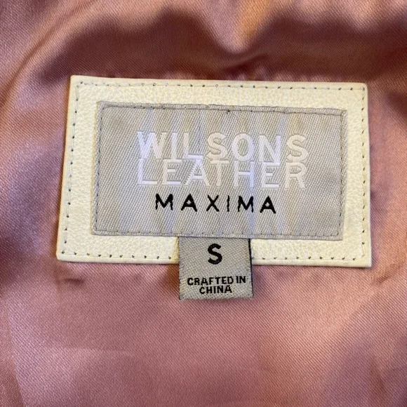 Wilson Leather Vintage Studded Hand Painted Distressed Rocker/Love Jacket Y2K - Picture 5 of 15